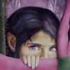 FAERY PEEKING by Kristen Schwartz